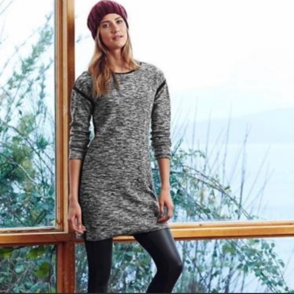 ATHLETA Marled Retreat Sweater Dress